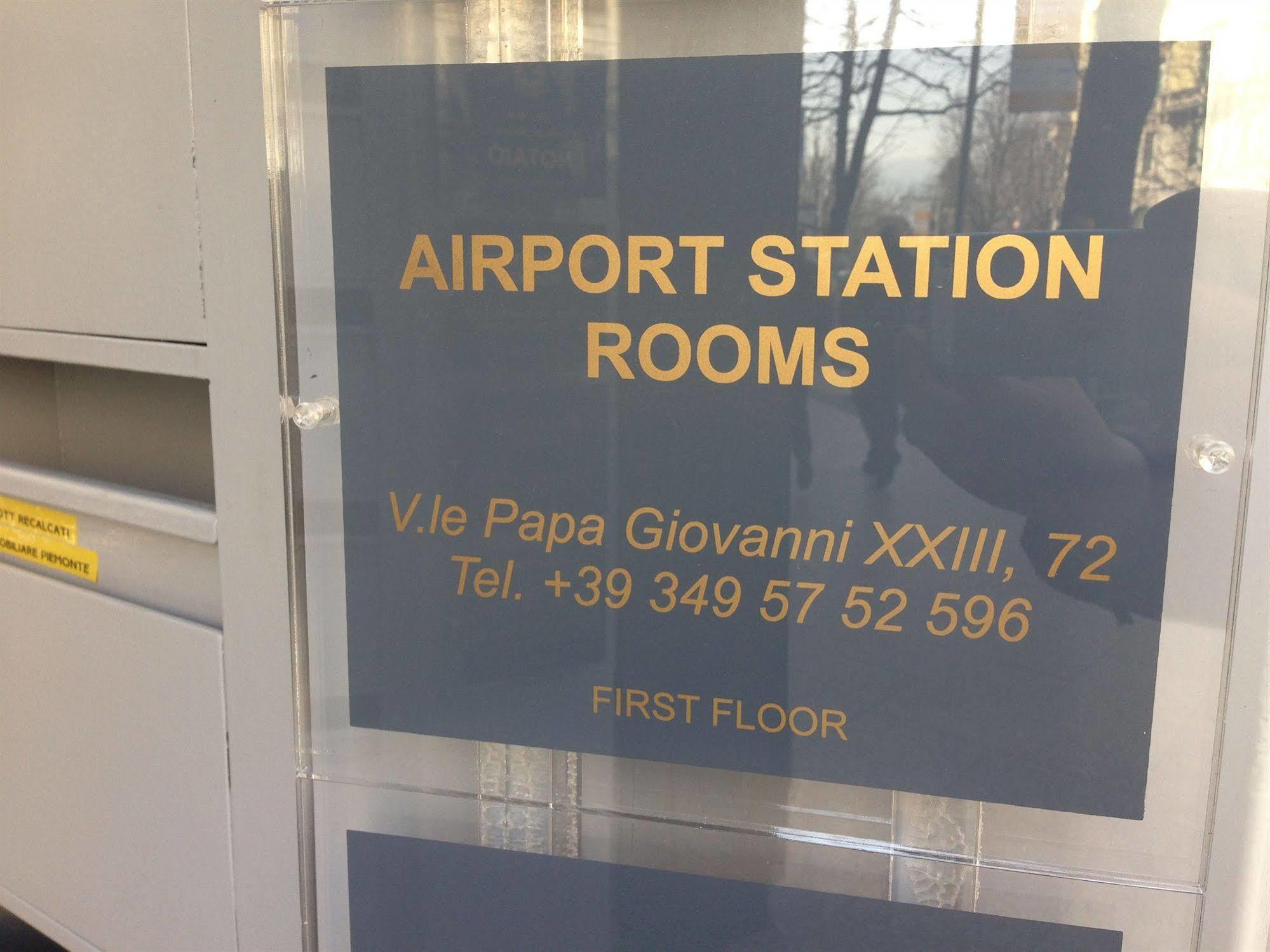 Airport Station Bergamo Hotel Bagian luar foto